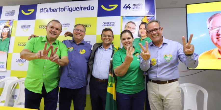 Wellington Fagundes e Gilberto Figueiredo declaram apoio à coronel Fernanda