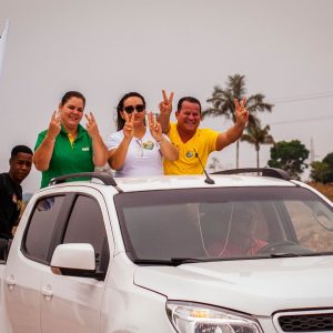Coronel Fernanda fecha ações no Noroeste com carreata e arrastão em Juara