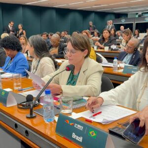 Deputada Coronel Fernanda representa o Brasil como Procuradora da Mulher da Câmara em reunião do BRICS Deputada Coronel Fernanda representa o Brasil como Procuradora da Mulher da Câmara em reunião do BRICS